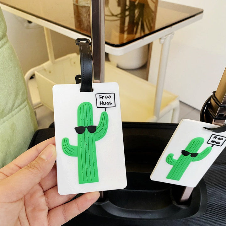 Fun Cactus-Themed Luggage Tag Kalsten