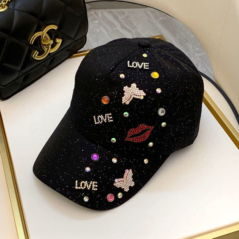 Women's Embellished Graphic Baseball Cap Kalsten