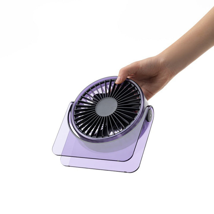 Unisex compact portable USB fan with adjustable head and quiet motor Kalsten