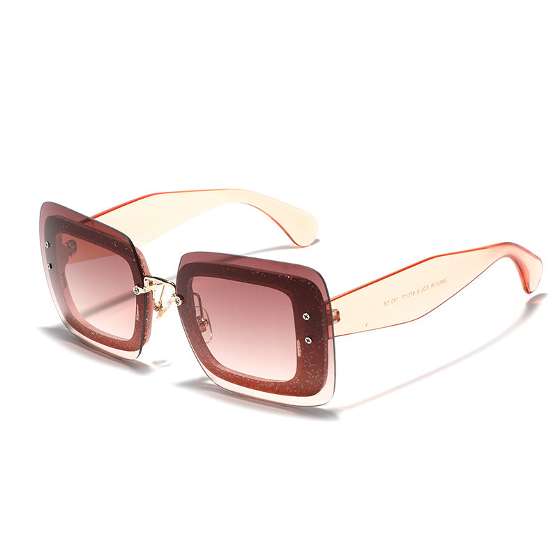 Women's square sunglasses with innovative frame Kalsten