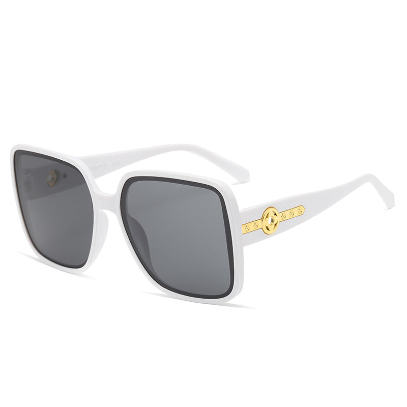 Women's fashionable square sunglasses with luxurious details Kalsten