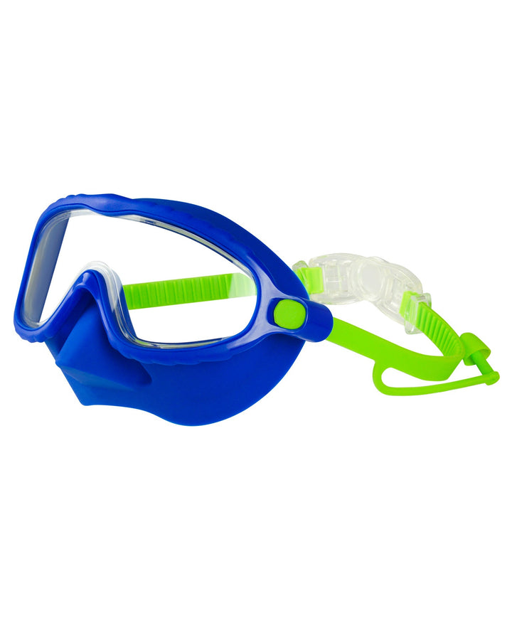 Swimming mask with adjustable comfort and clear field of vision Kalsten