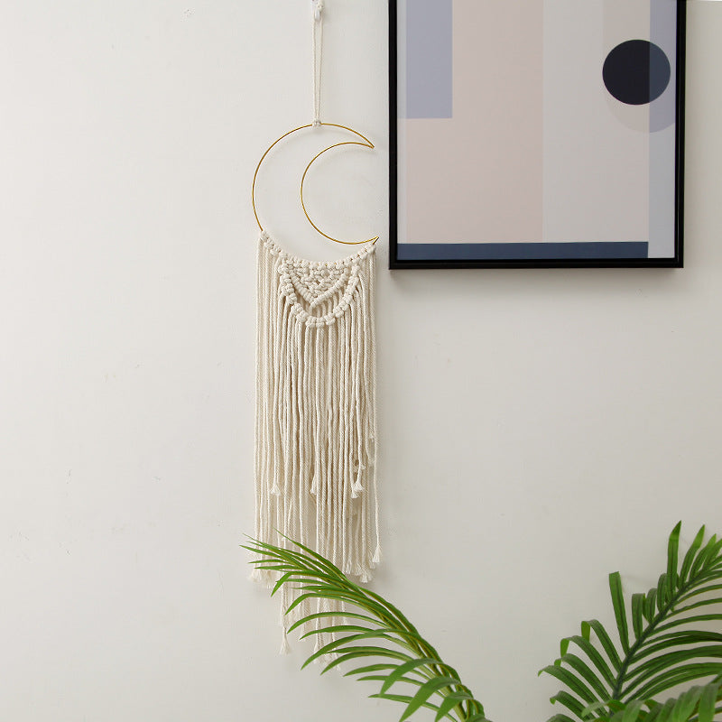 Macramé Moon Wall Hanging Acalora