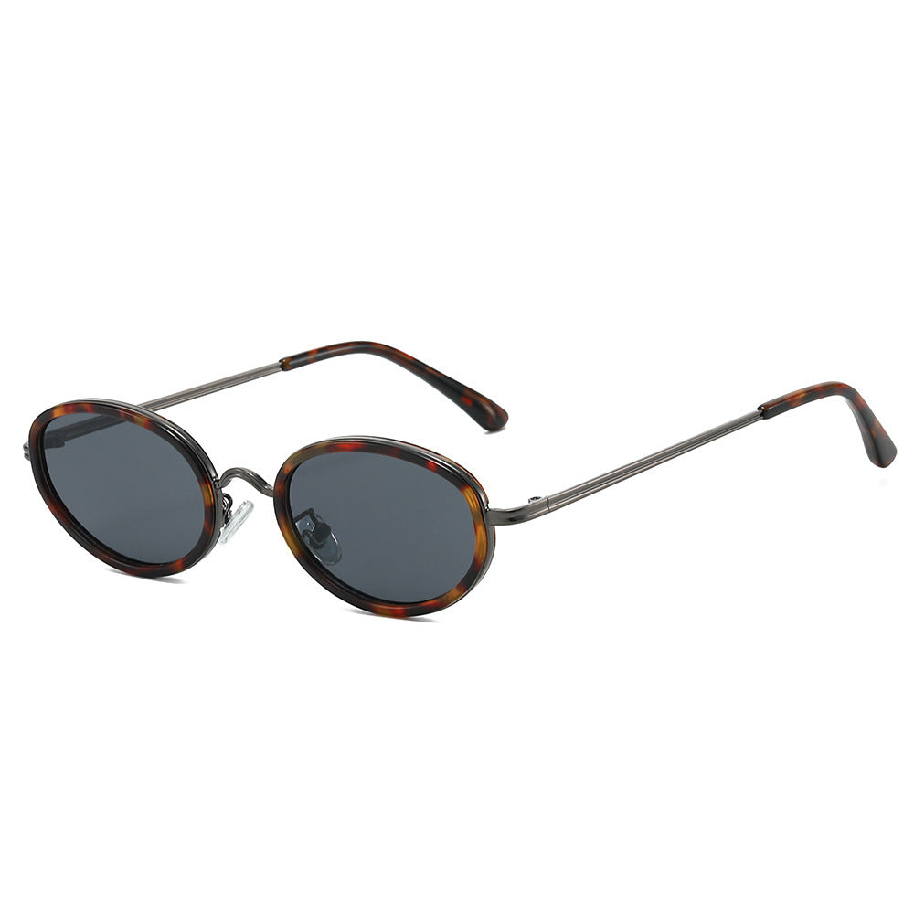 Women's fashionable sunglasses with high-quality frame and round lenses Kalsten