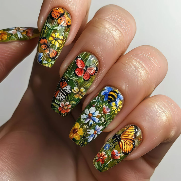 Elegant Artificial Nail Decoration Kalsten