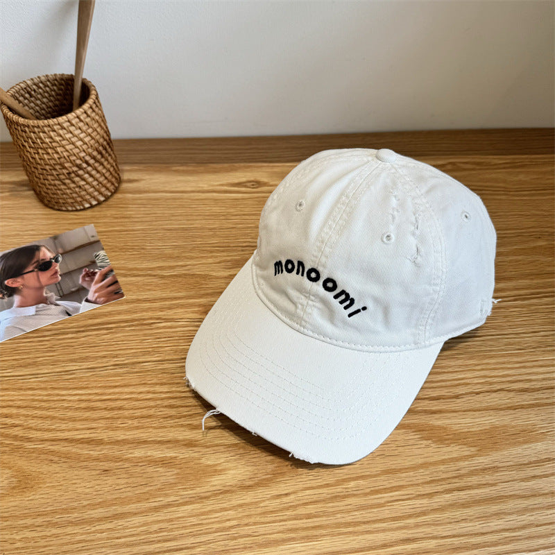Women's Distressed Cotton Baseball Cap Kalsten