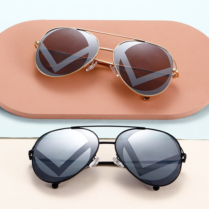 Ladies fashionable geometric sunglasses Kalsten