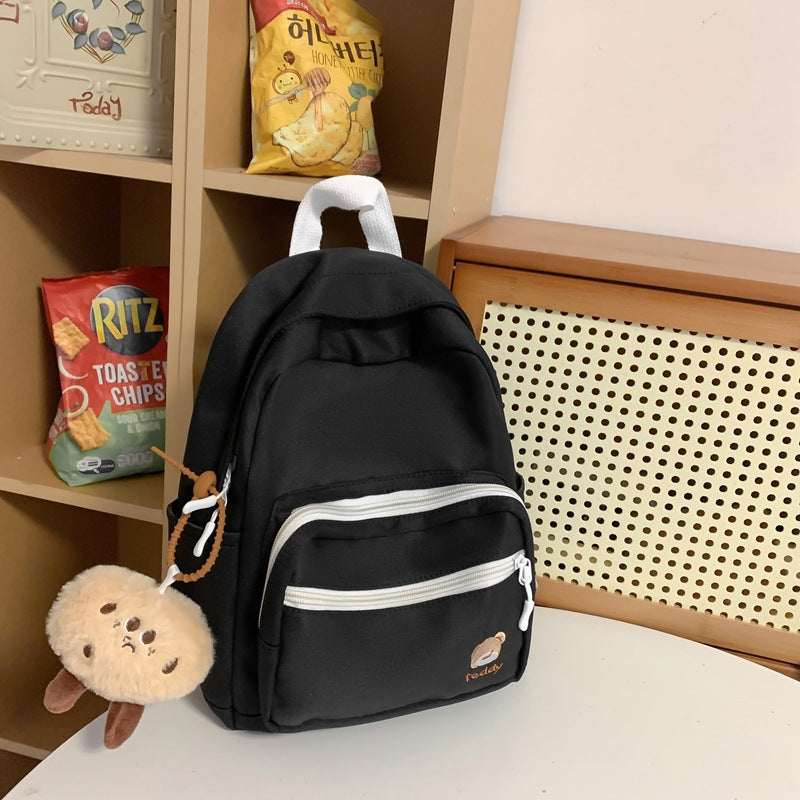Casual Multi-Pocket Mini School Backpack