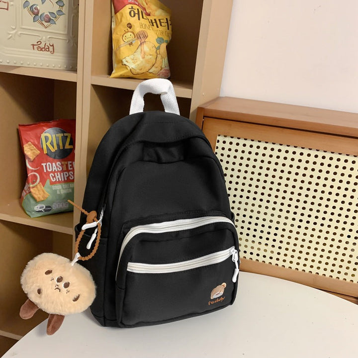Casual Multi-Pocket Mini School Backpack