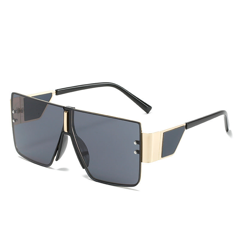 Ladies trendy oversized sunglasses with futuristic design Kalsten