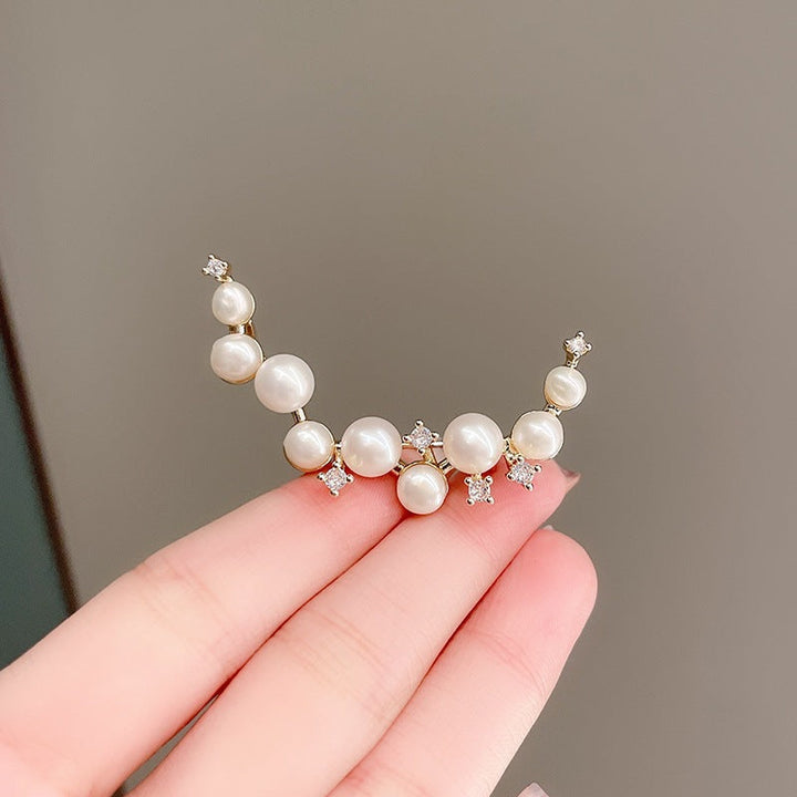 Elegant pearl earrings Kalsten