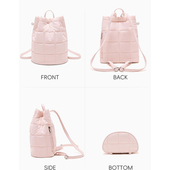 Modern backpack bag with practical drawstring opening Kalsten