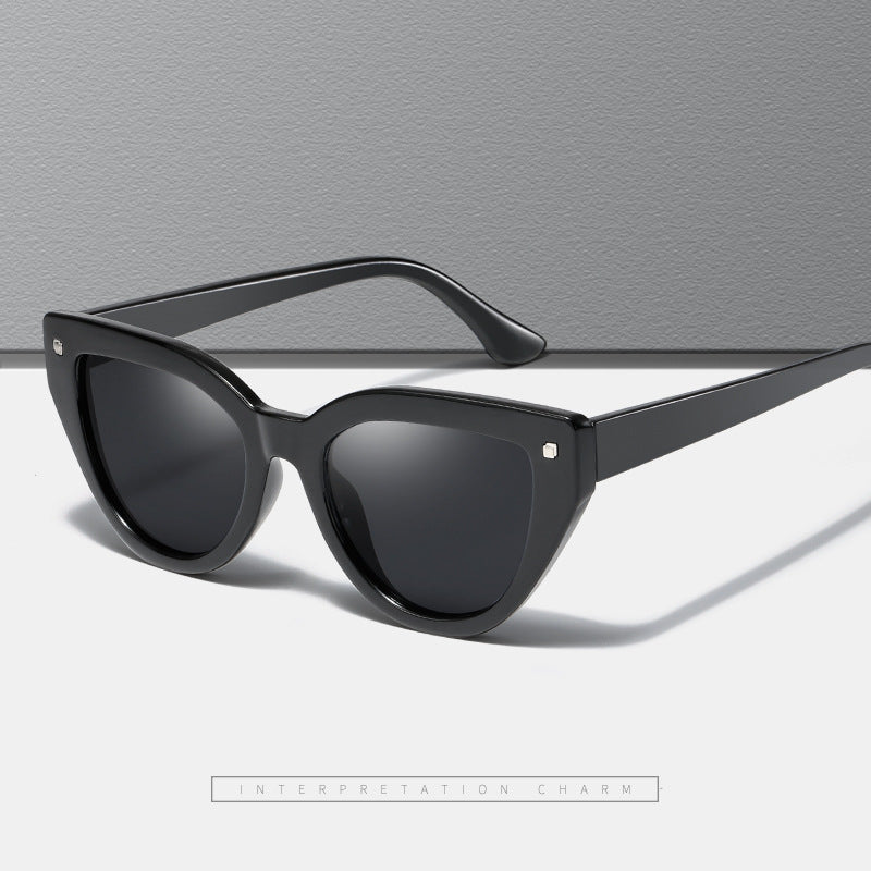 Women's Cat-Eye Sunglasses with Distinctive Animal Print Pattern Kalsten