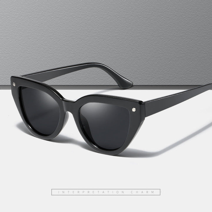 Women's Cat-Eye Sunglasses with Distinctive Animal Print Pattern Kalsten