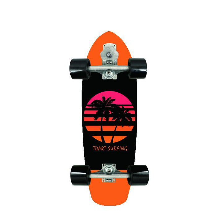 Retro-Inspired Mini Cruiser Skateboard Kalsten