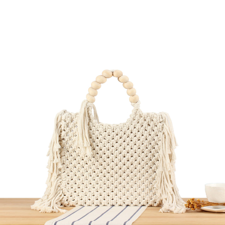 Creative crochet handbag with decorative fringes Kalsten