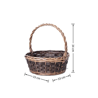 Handcrafted Decorative Woven Storage Basket Acalora