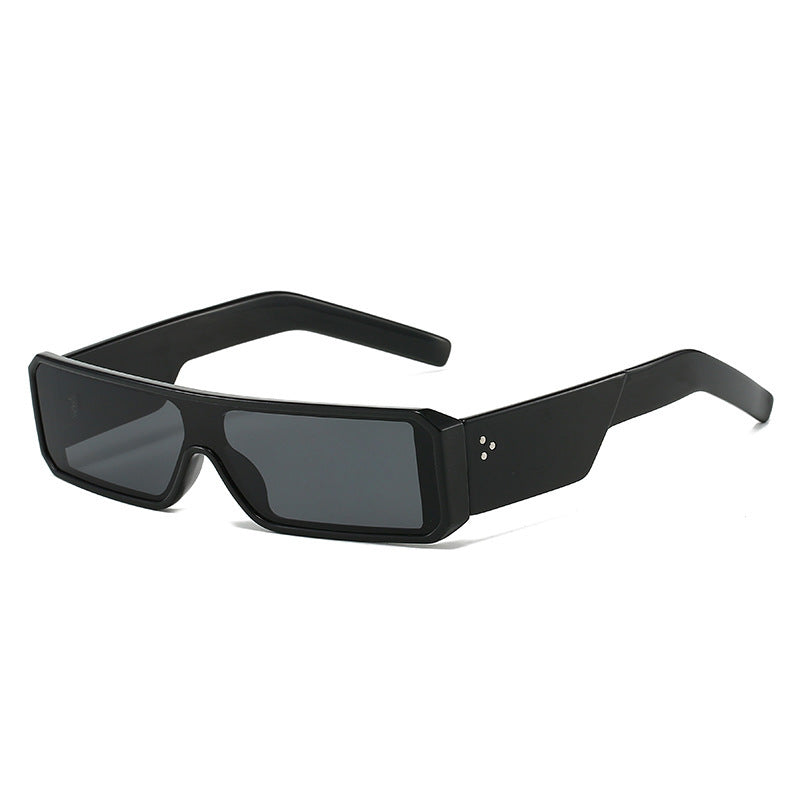 Men's Bold Geometric Shield Sunglasses Kalsten