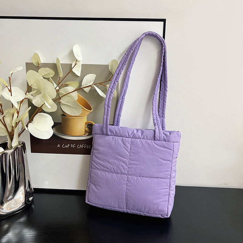 Stylish Quilted Tote Bag Kalsten