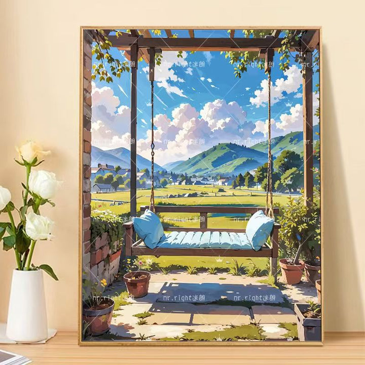 Scenic Landscape Art Print Kalsten