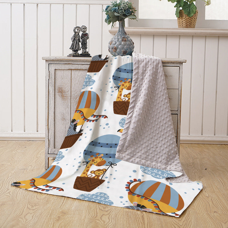 Women’s cuddly blanket in dinosaur design Kalsten