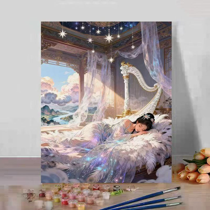 Fantasy Landscape Paint by Numbers Art Kit Kalsten