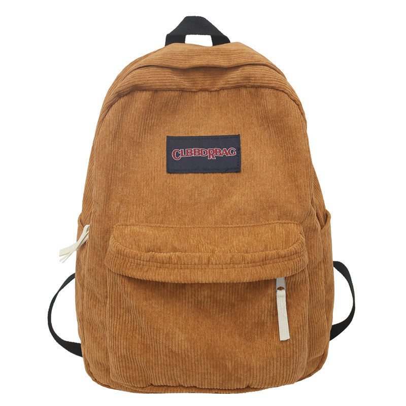 Corduroy Utility School Backpack Kalsten