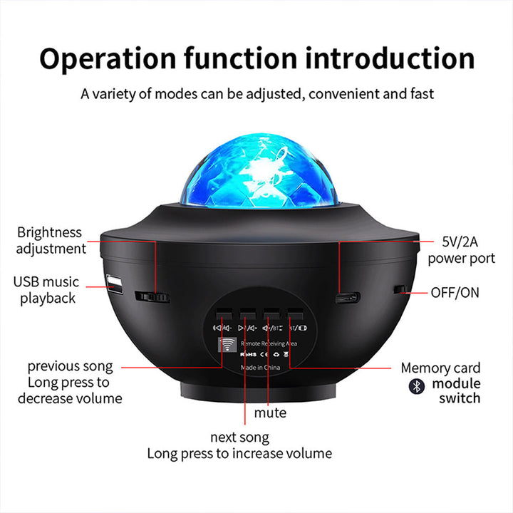 Galaxy Speaker Party Lighting | Kalsten