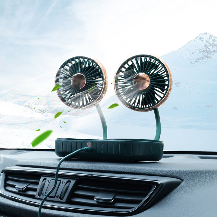 Women Double Blower Fan Kalsten