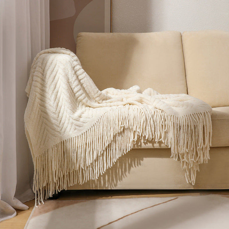 Ladies cozy throw blanket Kalsten
