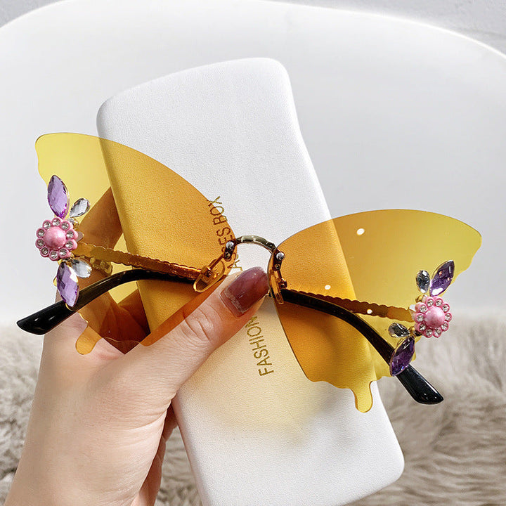 Women creative butterfly sunglasses Kalsten