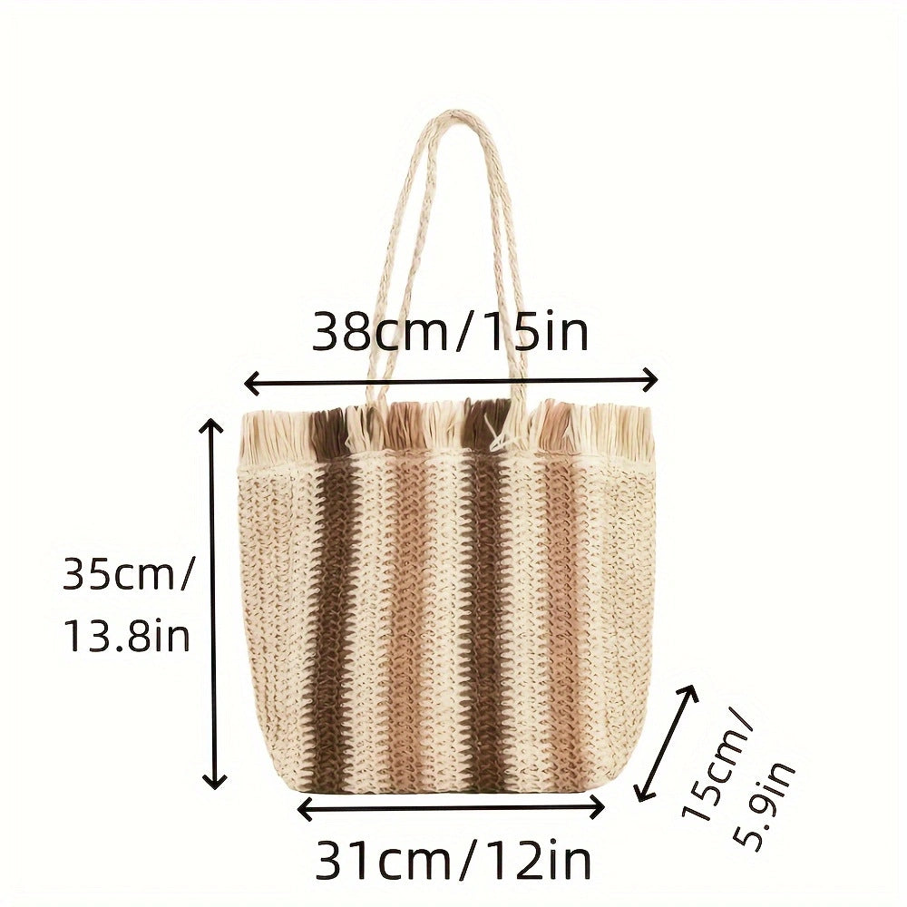 Beach bag with desirable fringe design Kalsten