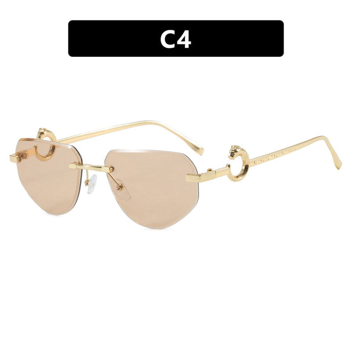 Women's trendy chic sunglasses in modern design with delicate metal frame Kalsten