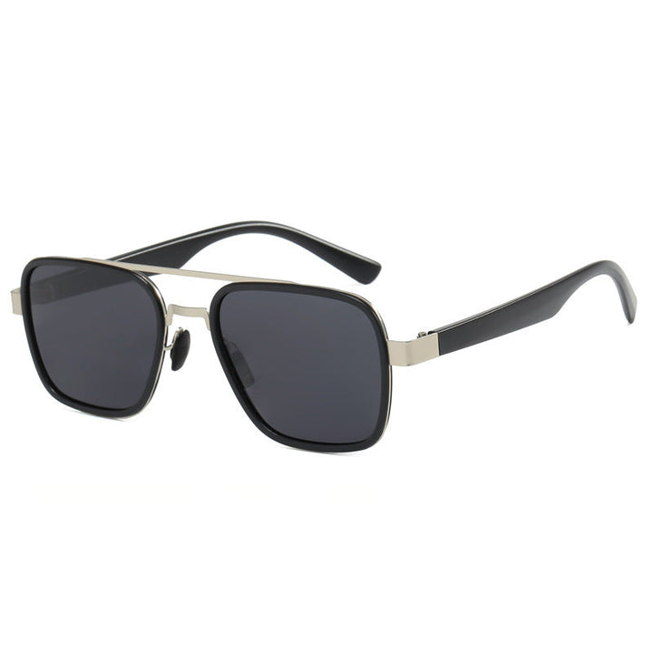 Ladies' fashionable sunglasses with square frame and innovative lenses Kalsten
