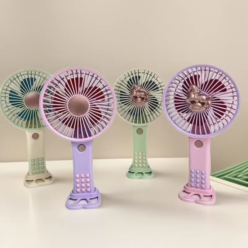Unisex Portable USB Hand Fan with Ergonomic Design and Rechargeable Battery Kalsten