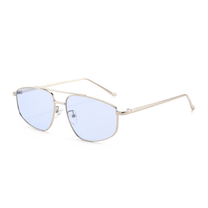 Women's geometric sunglasses with high-quality metal frame and polarized lenses Kalsten