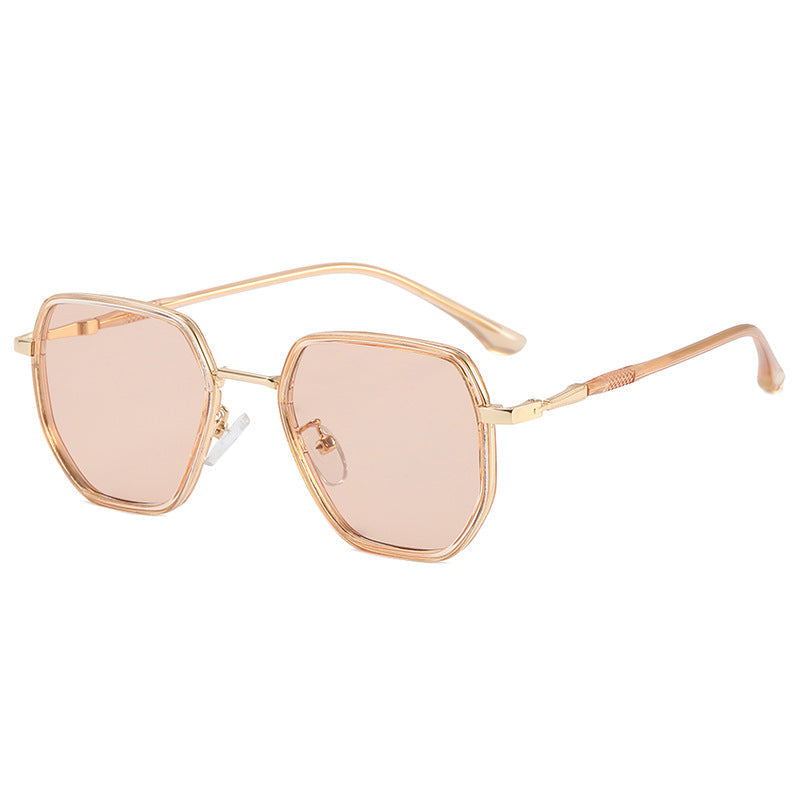 Women geometric sunglasses with elegant lens design Kalsten