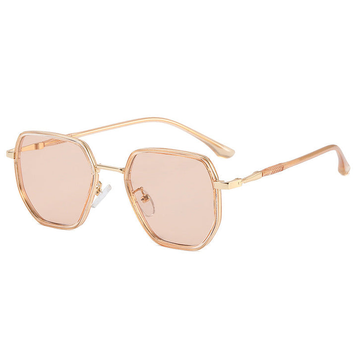 Women geometric sunglasses with elegant lens design Kalsten