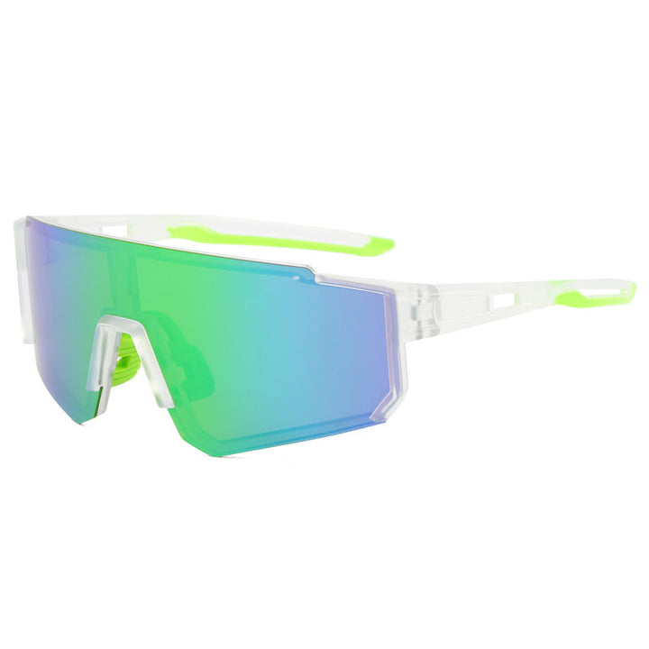 Unisex Futuristic Shield Sunglasses Kalsten