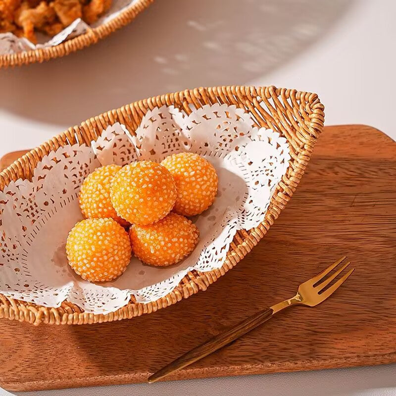 Women's Stylistically Safe Rattan Plate Kalsten
