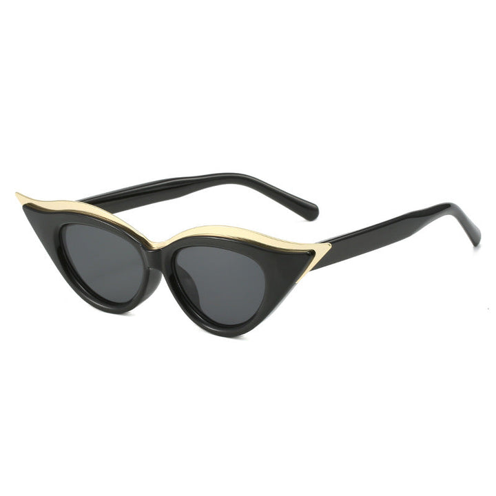 Women's Cat-Eye Sunglasses with Luxurious Metallic Accents Kalsten