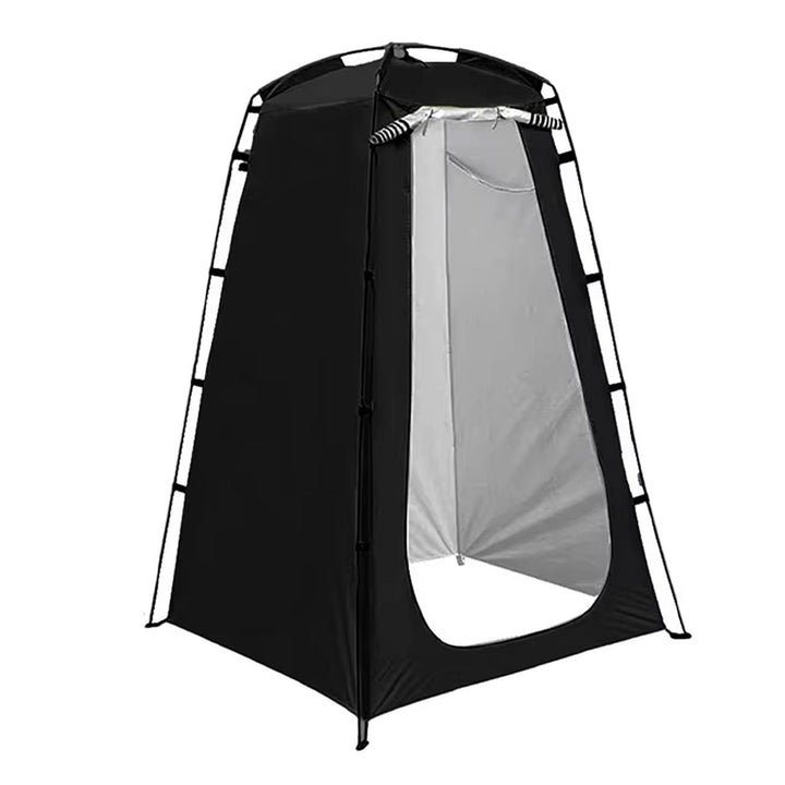 Portable pop-up privacy shower changing tent with zippered door Kalsten