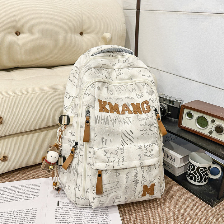 Casual Canvas School Backpack Kalsten
