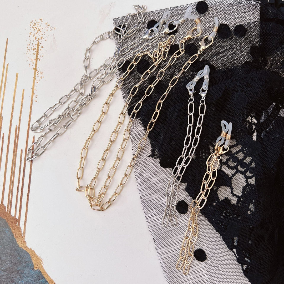 Stylish Long-Link Eyewear Chain Kalsten