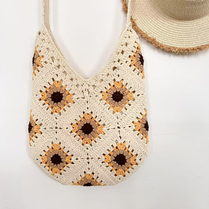 Fashionable crochet shoulder bag Kalsten