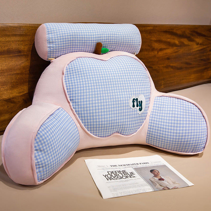Comfortable support cushion with playful fruit design Kalsten
