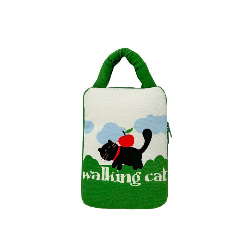 Laptop bag with creative cat pattern Kalsten