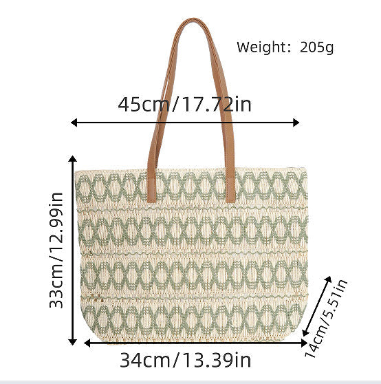 Structured Tote Bag Made of Woven Material Kalsten
