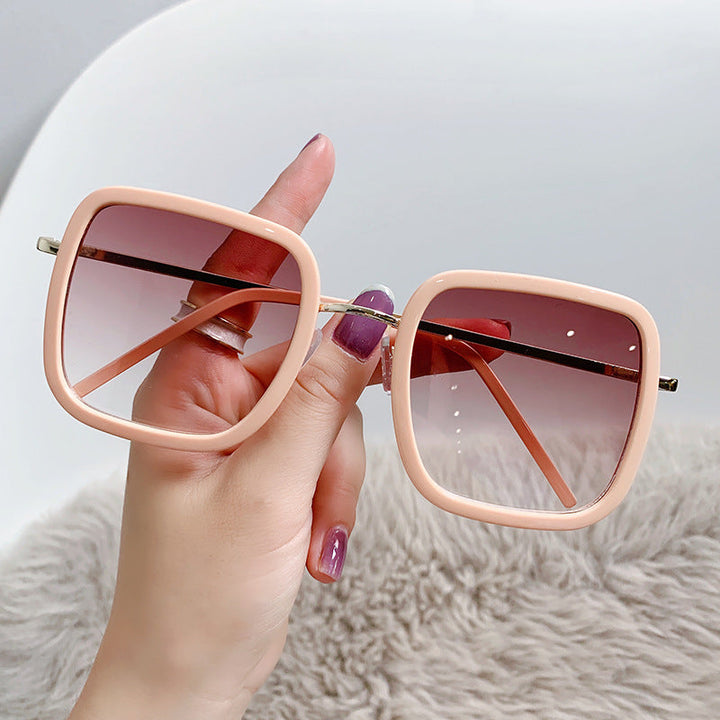 Women's sunglasses with square frame and polarized lenses Kalsten