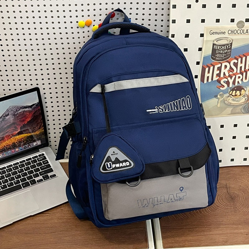 High-Capacity Utility School Backpack